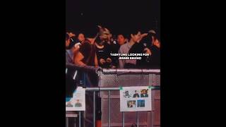Taehyung Was Keeping Looking At Back Towards Jennie At Tyler Concert
