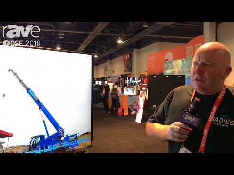 DSE 2018: Radius Displays Demos Custom Digital Displays For Outdoor Applications