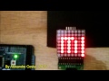 Arduino 8x8 LED Dot Matrix with MAX7219 IC from banggood.com