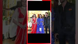 Sonakshi With Zaheer And Huma Quereshi At At Ira Trivedi & Producer Madhu Mantena Wedding Ceremony