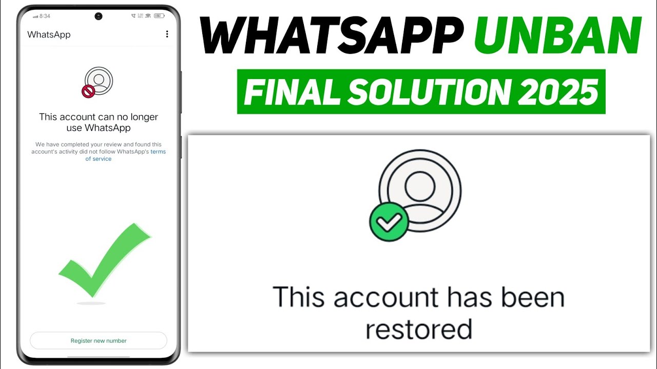 Whatsapp Unbanned Kaise Kare | This account can no Whatsapp Unbanned Kaise Kare | This account can no