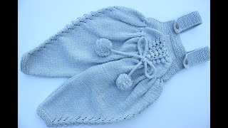 Askılı Bebek Tulumu Yapılışı Kolay Bebek Tulumları
