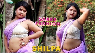Shilpa Bong Saree Fashion Style Vlog Saree Lover Saree Sundori Bong Crush