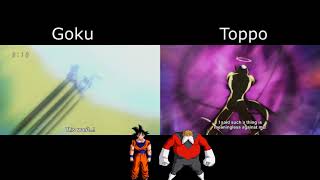 Frieza Gets Wrecked: Goku's Spirit Bomb vs. Toppo's Hakai