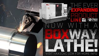 The New Sb-28Y Box Way Turning Center From Haas Automation, Inc.