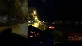 Araba Snap - gece - Berlingo - yağmurlu hava