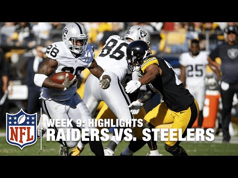 Raiders Vs Steelers Week 9 Highlights Nfl Raiders Vs Steelers Week 9 Highlights Nfl