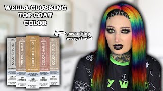 New Wella Shineluxe Top Coat Hair Gloss