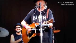 Watch Neil Young Saddle Up The Palomino video