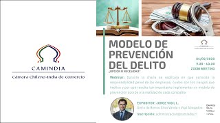 Webinar Camindia: Modelo de Prevención del Delito: ¿Opción o Necesidad?