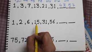 NUMBER SERIES PART 2 / NUMBER PATTERNS / MATHS FOR PRIMARY/ MATHS BASIC FOR CBSE