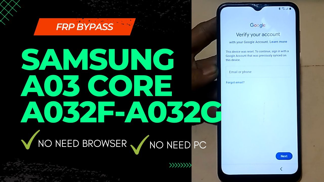 new method how to remove frp lock samsung a03 core new method how to remove frp lock samsung a03 core