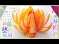 Art In Onion Flower - Art of Vegetable and Fruit Carving Garnish