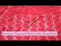 Knitting Help - Saving a Dropped Stitch with a Scrap of Yarn