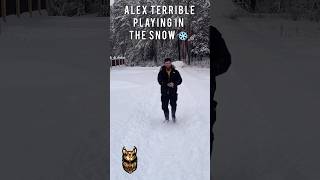 Slaughter To Prevail Alex Terrible Wishes You A Happy New Year In The Snow #Slaughtertoprevail