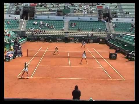 Rome 2009 決勝戦（ファイナル）　 doubles part 3 （from 4 2 to 5 5 set1）