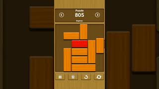 Best Iq Game-Unblock Me-Relax Mode Beginner Level - 805