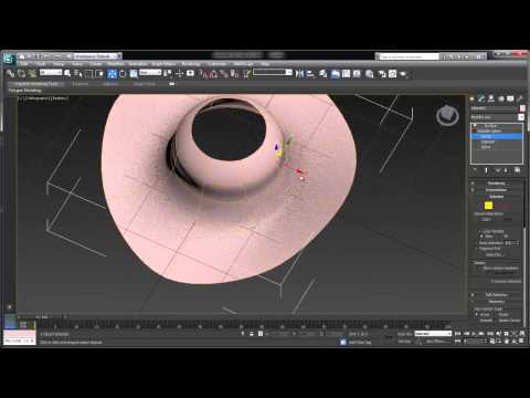 Как сделать сплайн 3d max