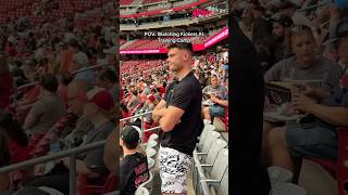 Pov Watching Kickers At Training Camp