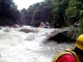 Slim River Water Rafting in Grade 2 rapids