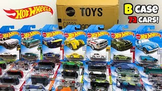 Unboxing Hot Wheels 2019 B Case 72 Car Assortment!