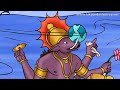 Dashavtar Illustrated Story Varaha Avatar Boar Incarnation Dashavtar Illustrated Story Varaha Avatar Boar Incarnation