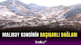 Laçının Malıbəy Kəndinin Qış Mənzərəsi Əsrarəngiz Görüntülər