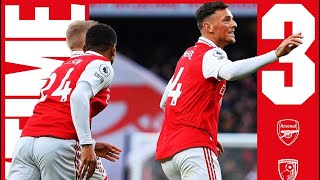 Arsenal Vs Bournemouth 3-2 Highlights Goals ,Card Today