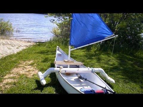 How to make a cool Mini Outrigger Canoe or Kayak stabilizer for $20 a 