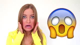 emogi girl | funny girl | girl making fun with emogi | emoji definitions