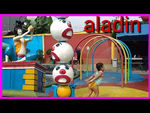 Kolam renang Aladin aquaplay Karawaci
