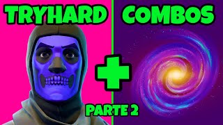 🏆TOP 10 COMBOS DE SKINS TRYHARD FORTNITE: MELHORES COMBOS TRYHARD FORTNITE COM MELHORES SKINS RARAS