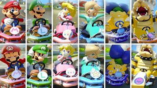 Mario Kart 8 Deluxe - All Winning & Losing Animations