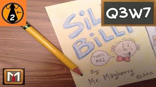 Drawing a Comic Strip