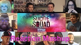 SUICIDE SQUAD FINAL TRAILER REACTION MASHUP!!!