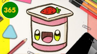 Hur Man Ritar Kawaii Yoghurt