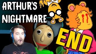 Baldi Jumpscare? Arthurs Nightmare Nights 3 And 4 Ending