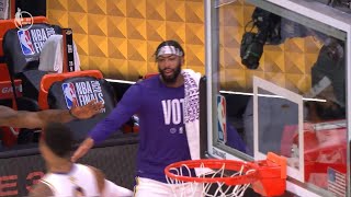 Kyle Kuzma Left Anthony Davis Hanging Game 3 Lakers Vs Heat