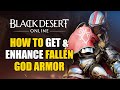 How to get and enhance Fallen God Armor in Black Desert Online
