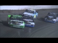 Austin Dillon Passes Kyle Larson for the Lead at Eldora in NCWTS race