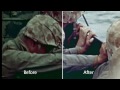 The World at War "Pacific" - restored before & after clip 2