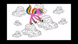Rainbow Horse Ep158 Police Car