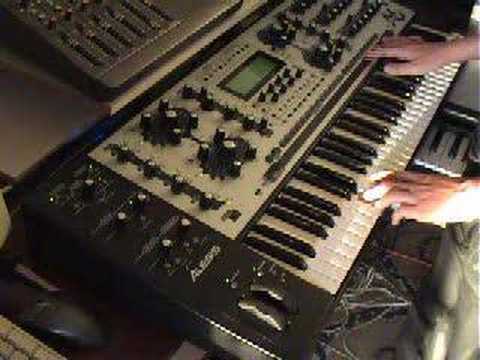 Alesis A6 Andromeda: arp. + step sequencer