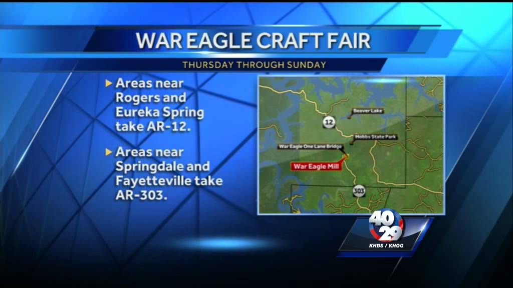 War Eagle Craft Fair Starts Today YouTube