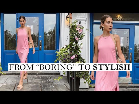 10 Ways to Make "Boring" Clothes Look Amazing - YouTube