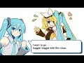 Rin-chan Now! [Hatsune Miku・Megurine Luka][english sub]
