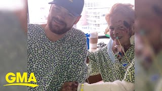 Man gives girlfriend's grandma the gift of life through liver transplant l GMA Digital