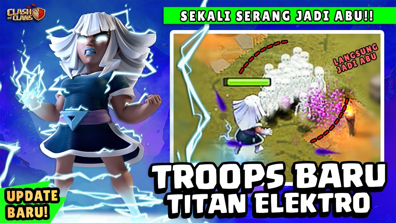 TITAN ELEKTRO – TH15 TROOPS ONCE ATTACK TO GRAY TITAN ELEKTRO – TH15 TROOPS ONCE ATTACK TO GRAY