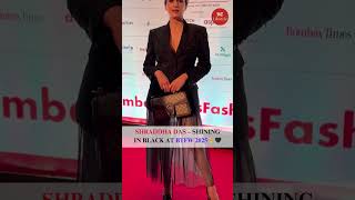 Shraddha Das Shining In Black At Btfw 2025
