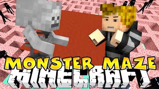 Minecraft ` MONSTER MAZE RUNNER! w/PrestonPlayz & Choco
